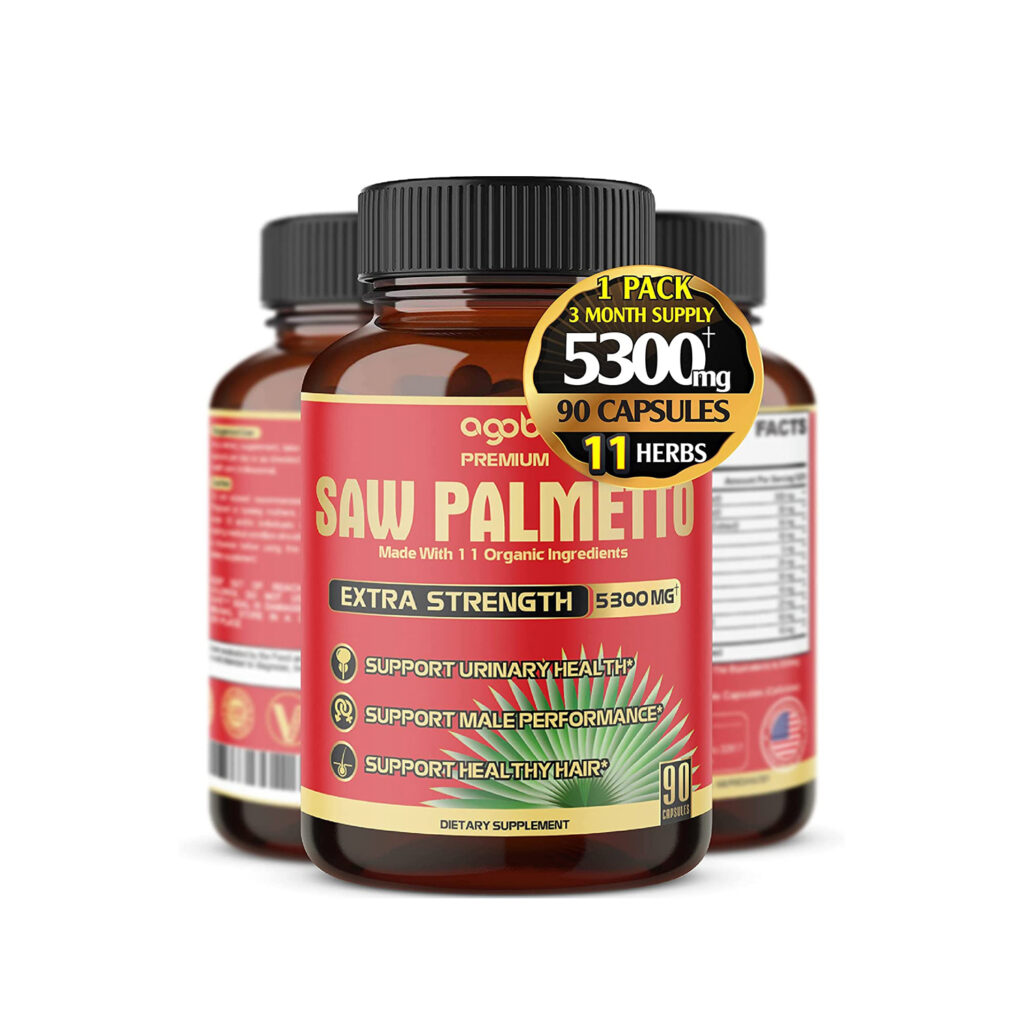 Saw Palmetto 5300mg X Cap Ashwagandha, turmeric NY Suplementos
